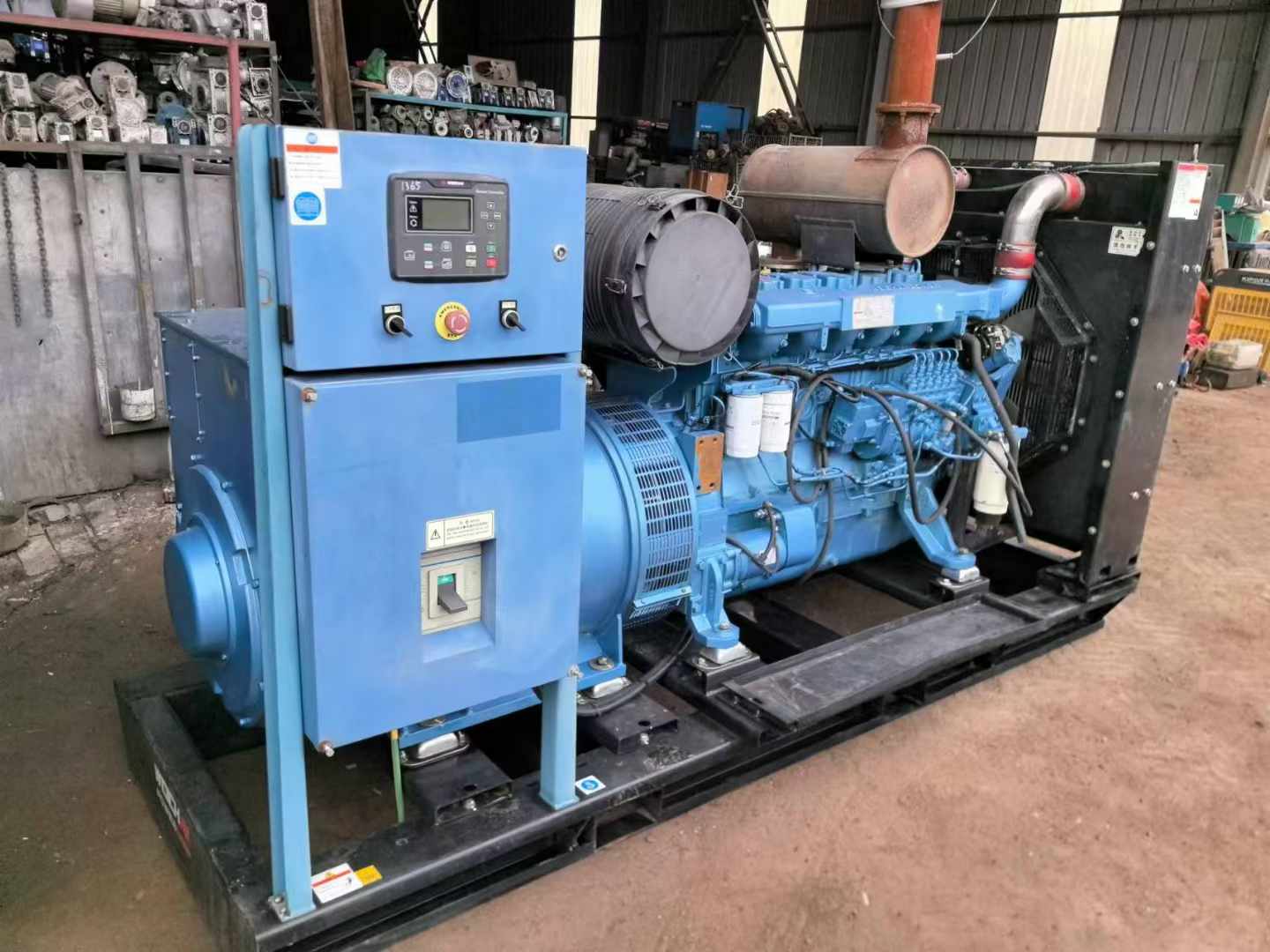 哈巴河500kW 柴油发电机组可带动设备功率的计算公式是什么？