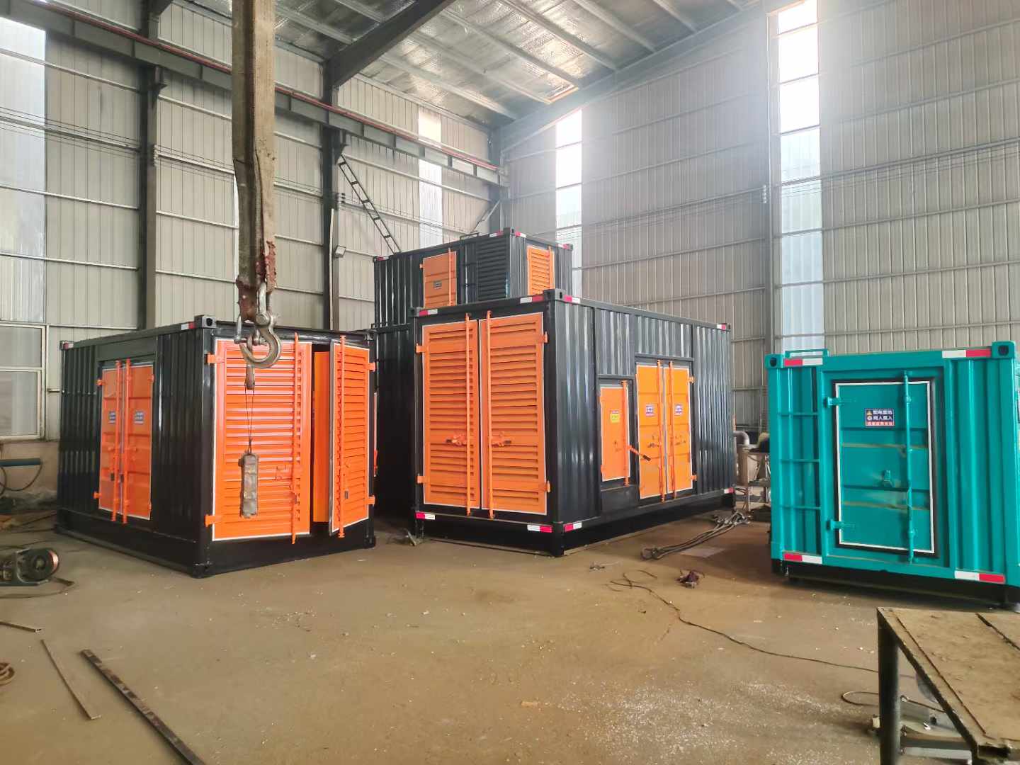 哈巴河500kw柴油发电机组可以带动多少功率设备？